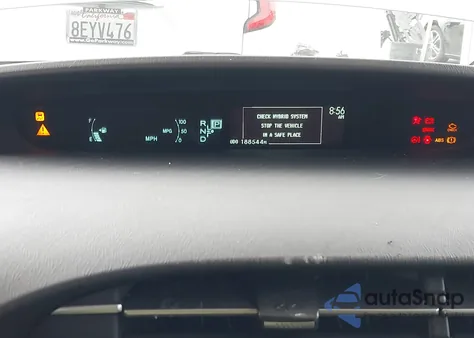 2012 Toyota Prius Three из США, поврежденный, VIN JTDKN3DU4C5536045